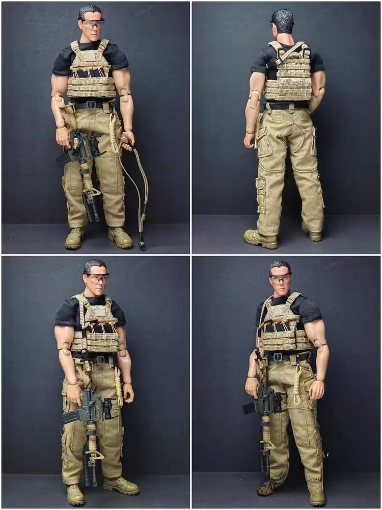 1/12 Scale Gun Strap, Weapon Harness Model for 6'' Figure