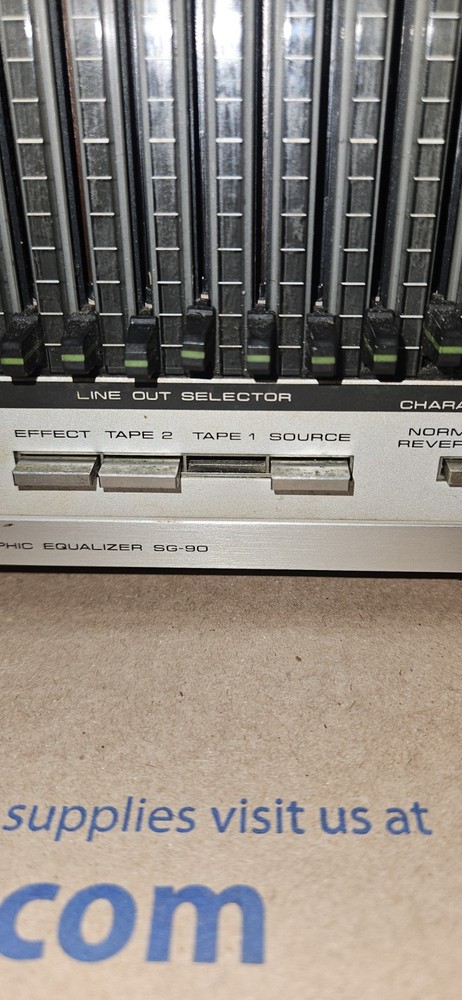 pioneer sg 90 graphic equalizer