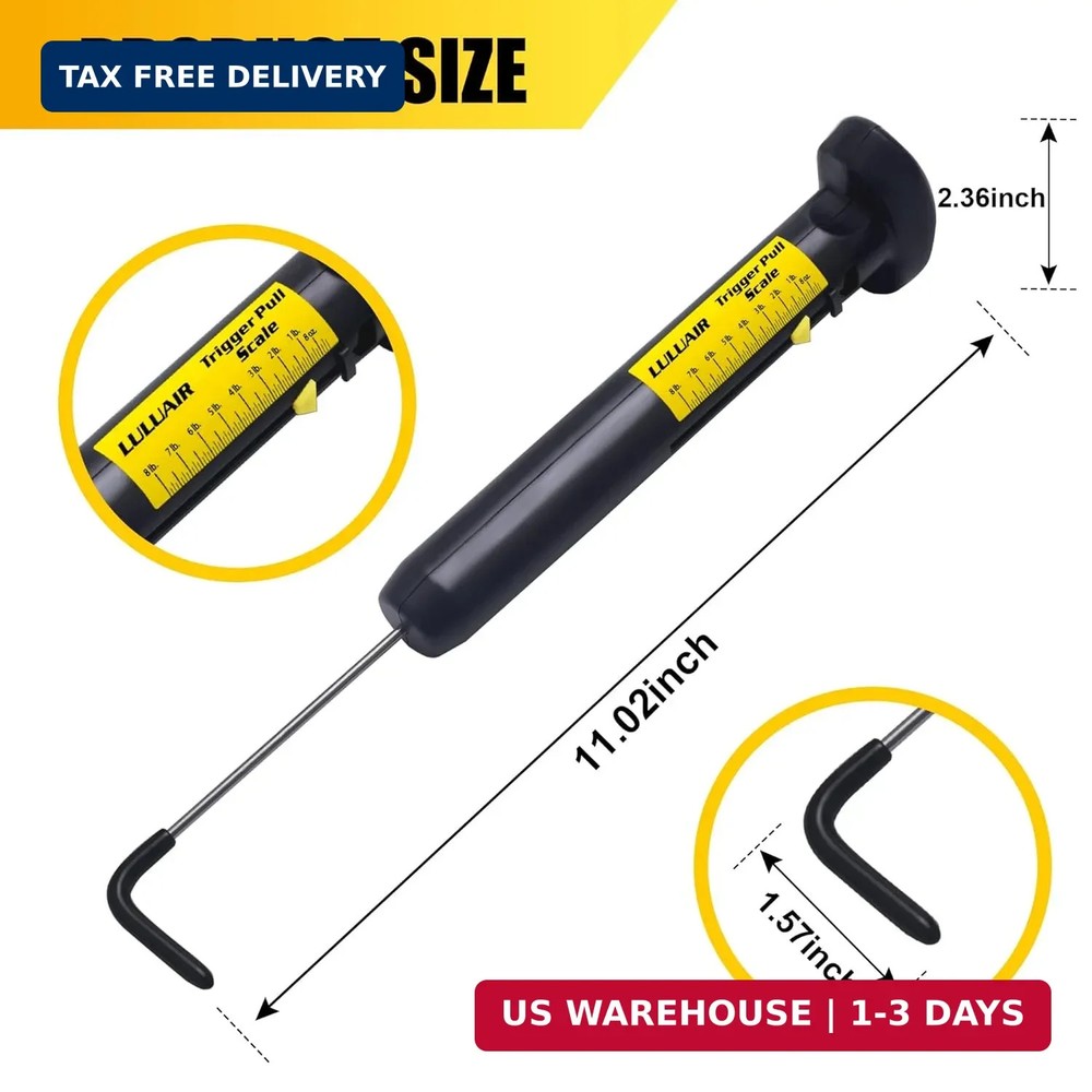 Manual Trigger Pull Scales, Mechanical Trigger Pull Gauge with Values ranging...