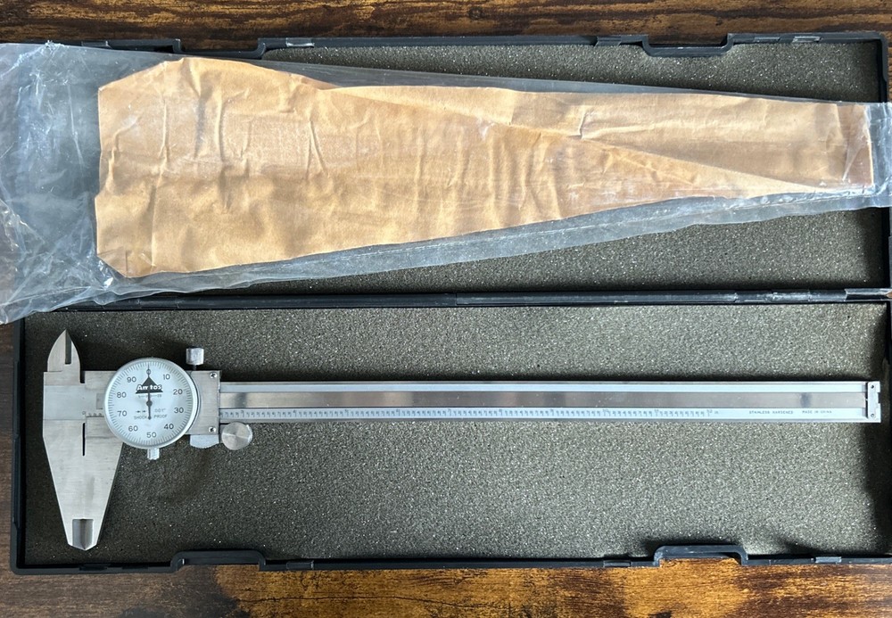 12” AMTOS Dial Caliper 51-502-3