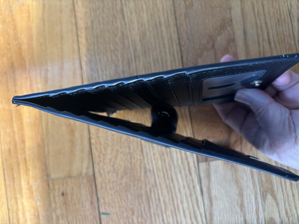 Black Wallet Binder Book