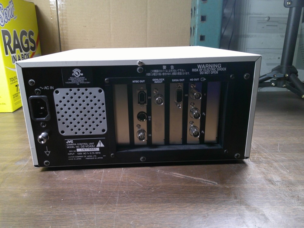 JVC MICRO HD DZ-VCA3 CAMERA CONTROL UNIT