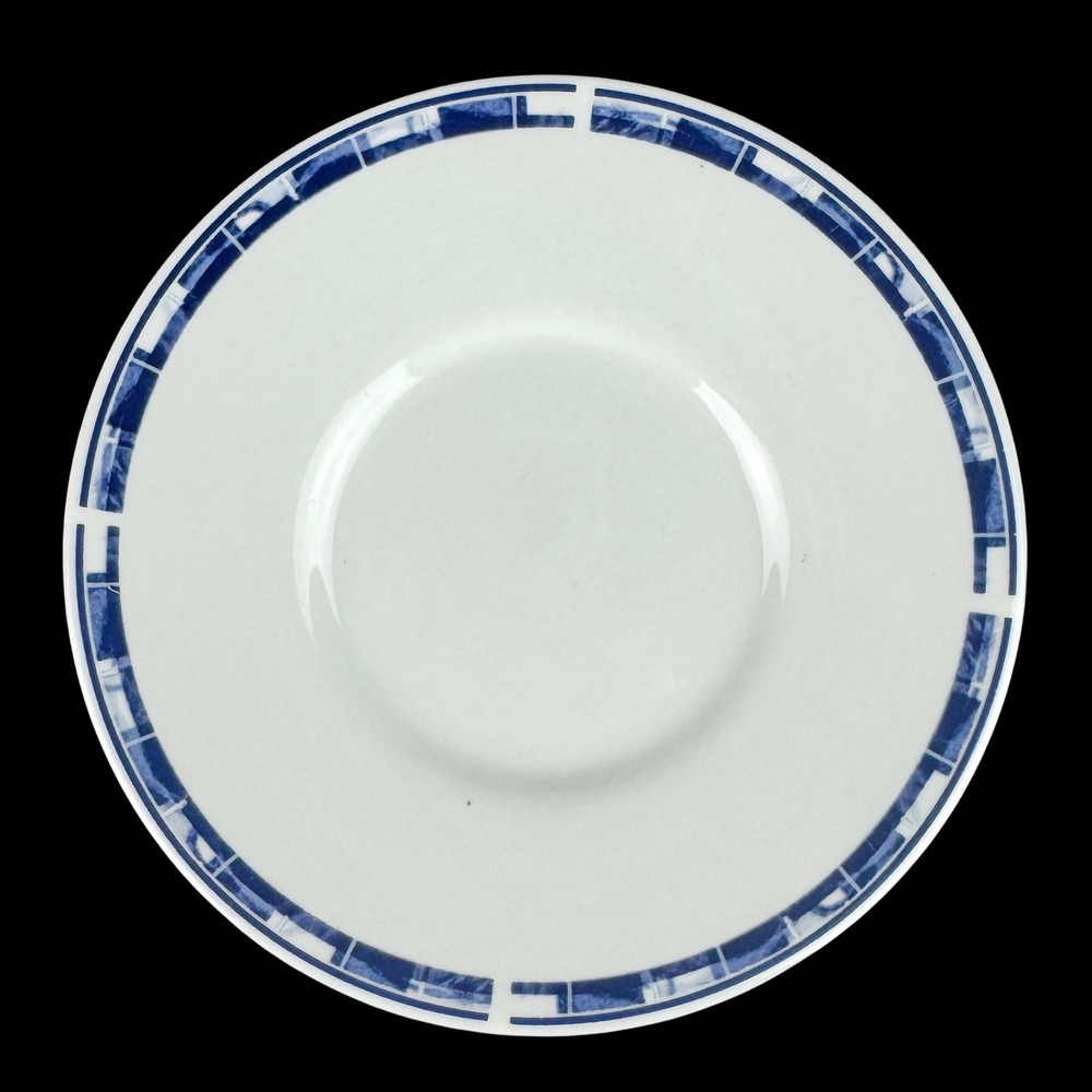 Oneida BRETON BLUE Saucer for Flat Cup