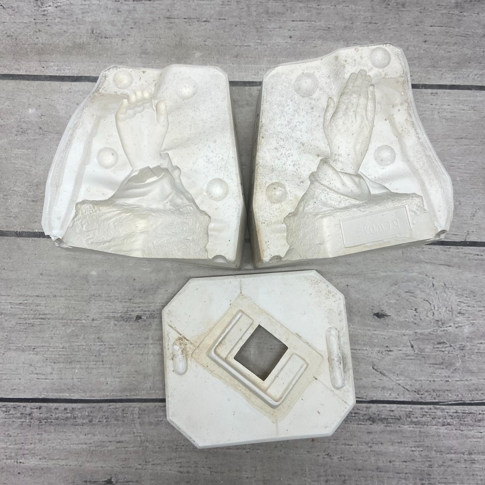 Unbranded Ceramic Casting Mold Praying Hands #L-184-A