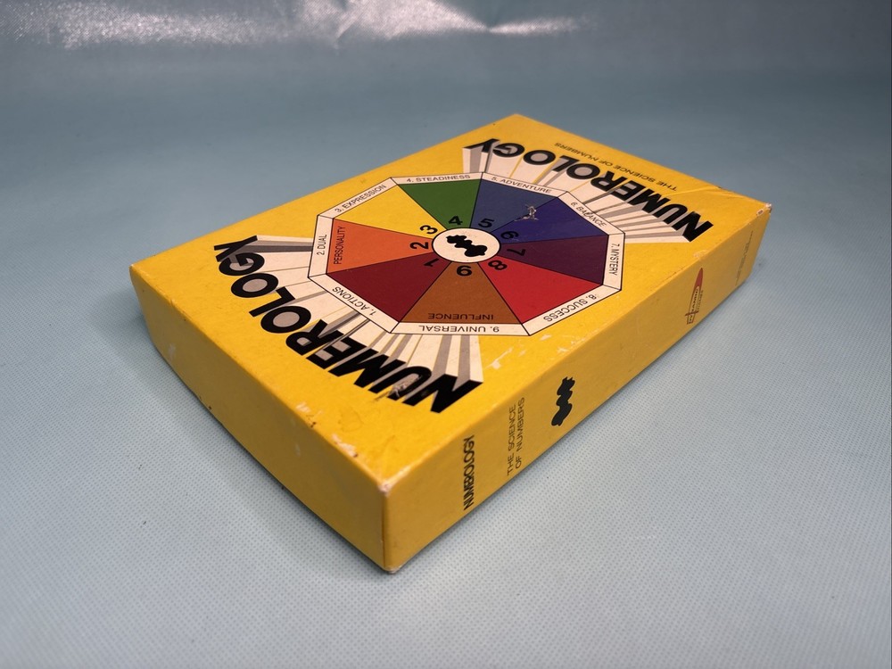 1973 Numerology Boxed Kit by Dynamic Design | Pythagoras Esoteric Metaphysics