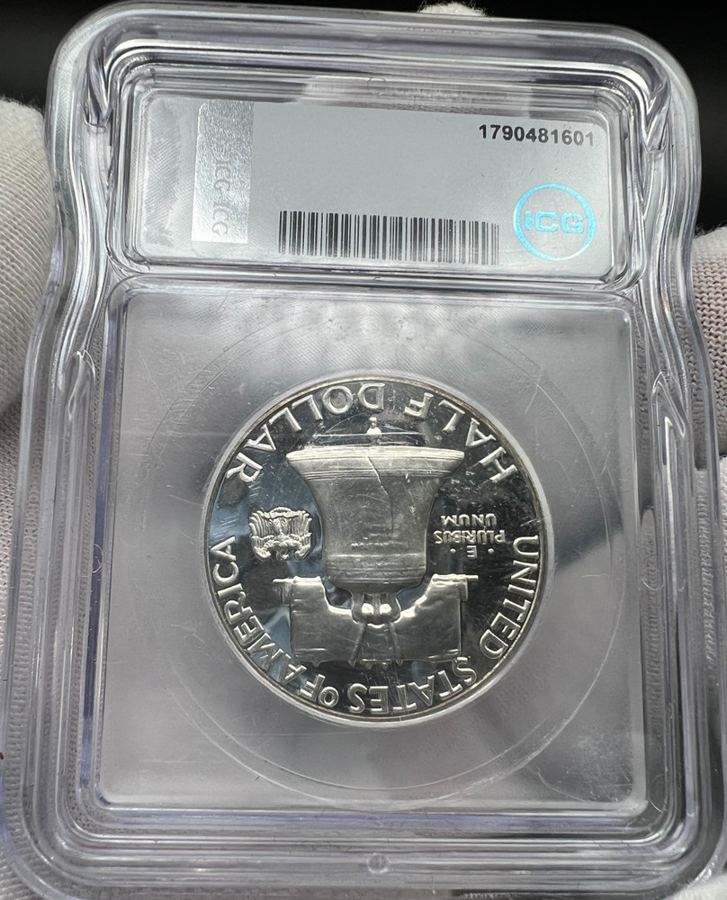 1963 Franklin Half Dollar PR67 DCAM ICG