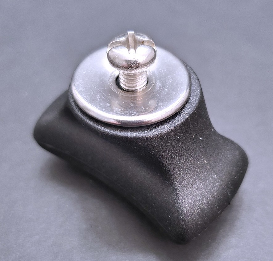2 NEW - OEM Farberware Replacement Knob For Glass Lid Black Rectangle
