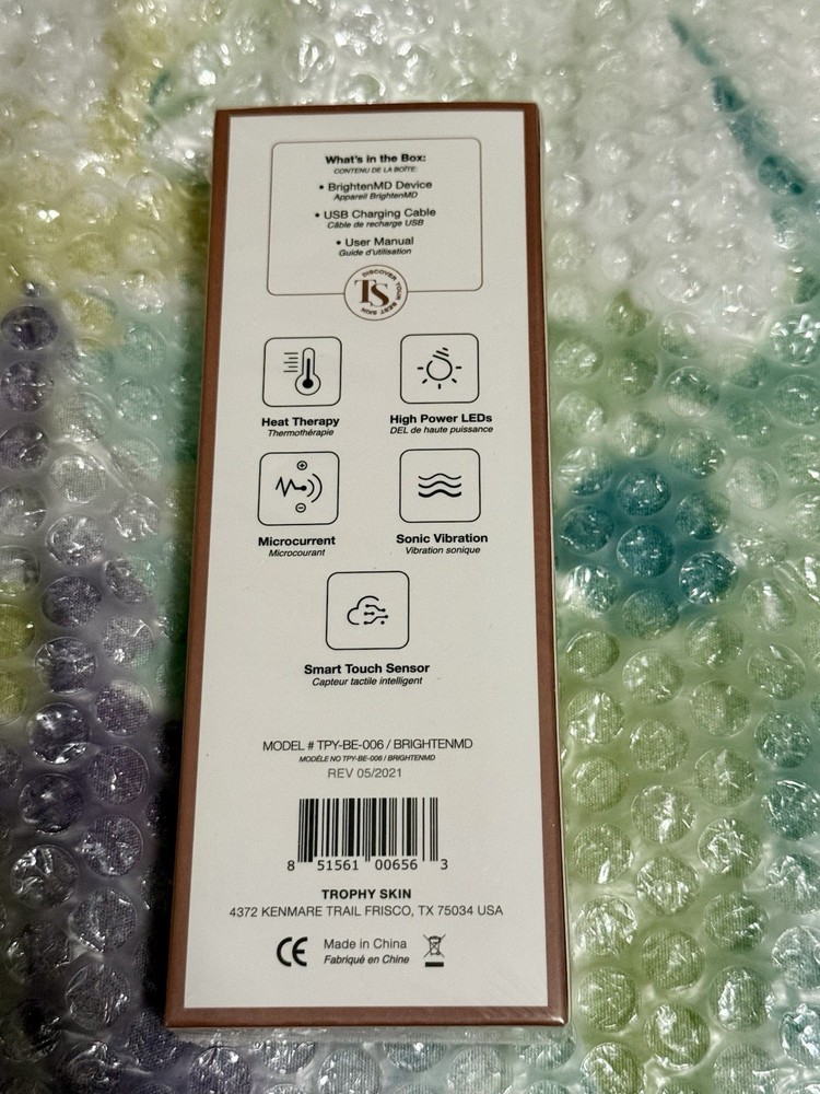 Trophy Skin Brighten MD Multi Function Device for Face and Neck BNIB/ SEALED