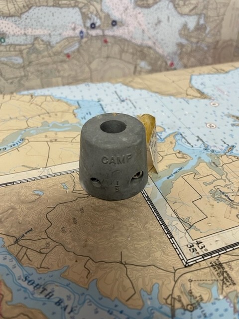 Camp #X-0 Barrel Collar Zinc Anode for 1/2" Shaft