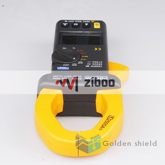 PROVA 2009 AC/DC True RMS Watt Digital Clamp Meter✦Kd