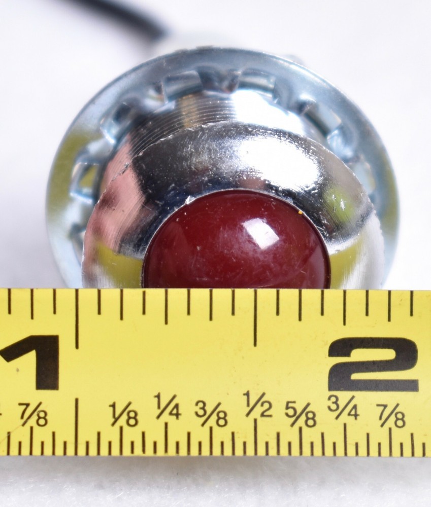 3 Count Red Panel Indicator Lights