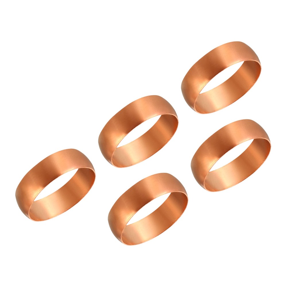 5pcs 22mm Compression Sleeves Ferrules Copper Ferrule Compression Fitting