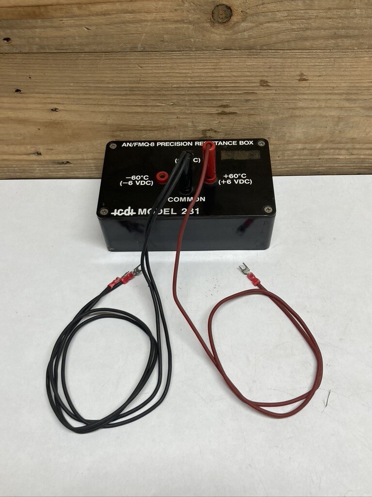 AN/FMQ-8 Precision Resistance Box Model 231