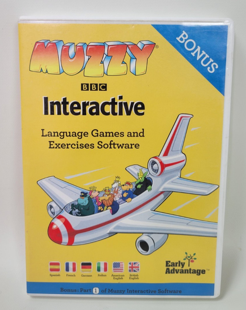 Muzzy Interactive Language Games & Exercises Software Part 1 BBC Early Advantage