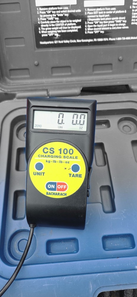 CPS CC100 HVAC Refrigerant Scale Tested Working