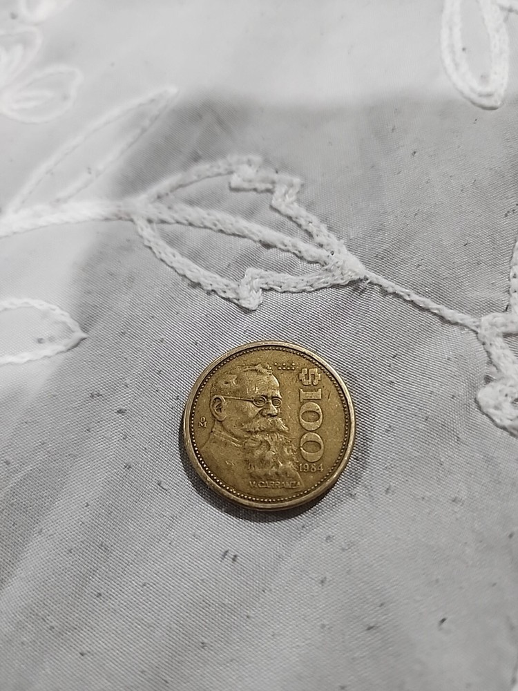 Moneda De 1984 De 100 Pesos
