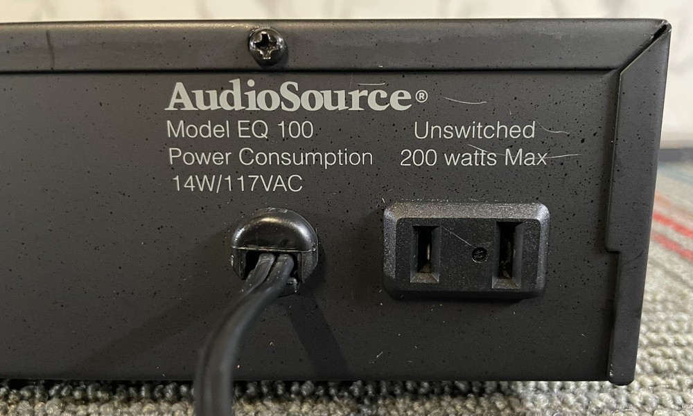 AudioSource EQ 100 10 Band Equalizer With Spectrum Display