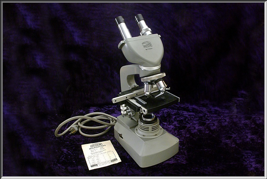 Vintage Bristoline Microscope 3000 Serial #705361