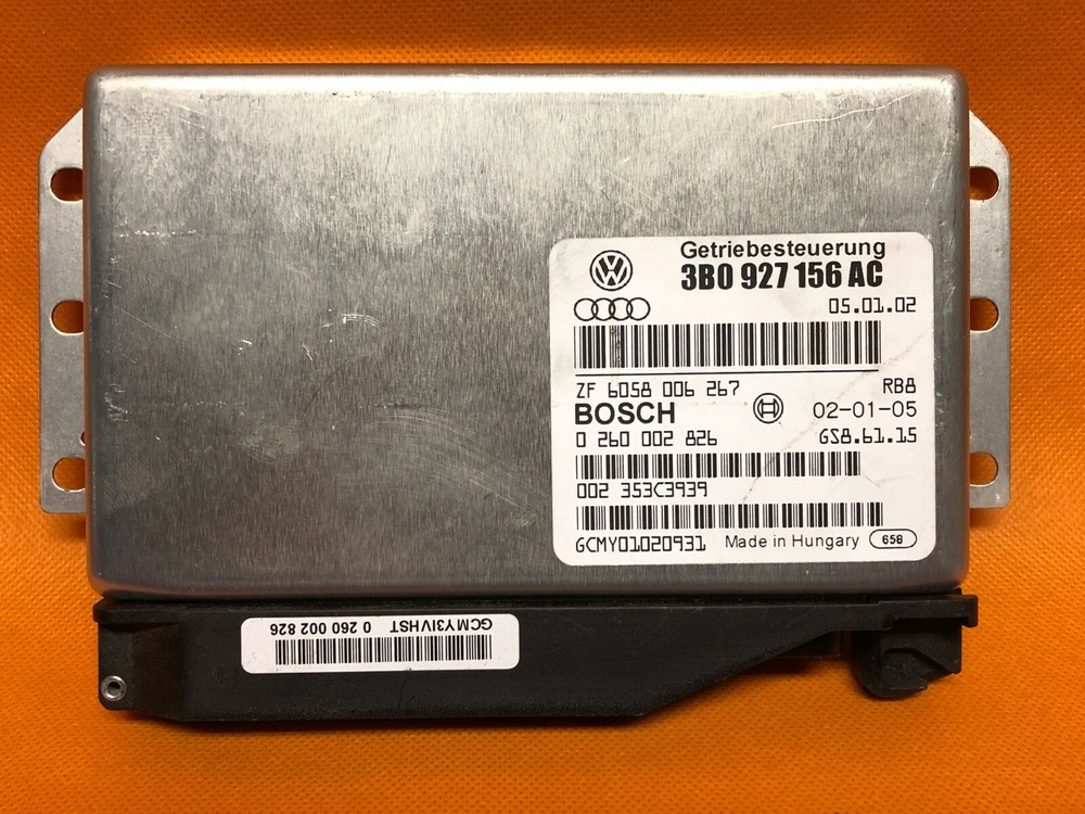 PROGRAMMED 02 AUDI VW PASSAT 2.8 TRANSMISSION CONTROL MODULE TCM TCU 3B0927156AC