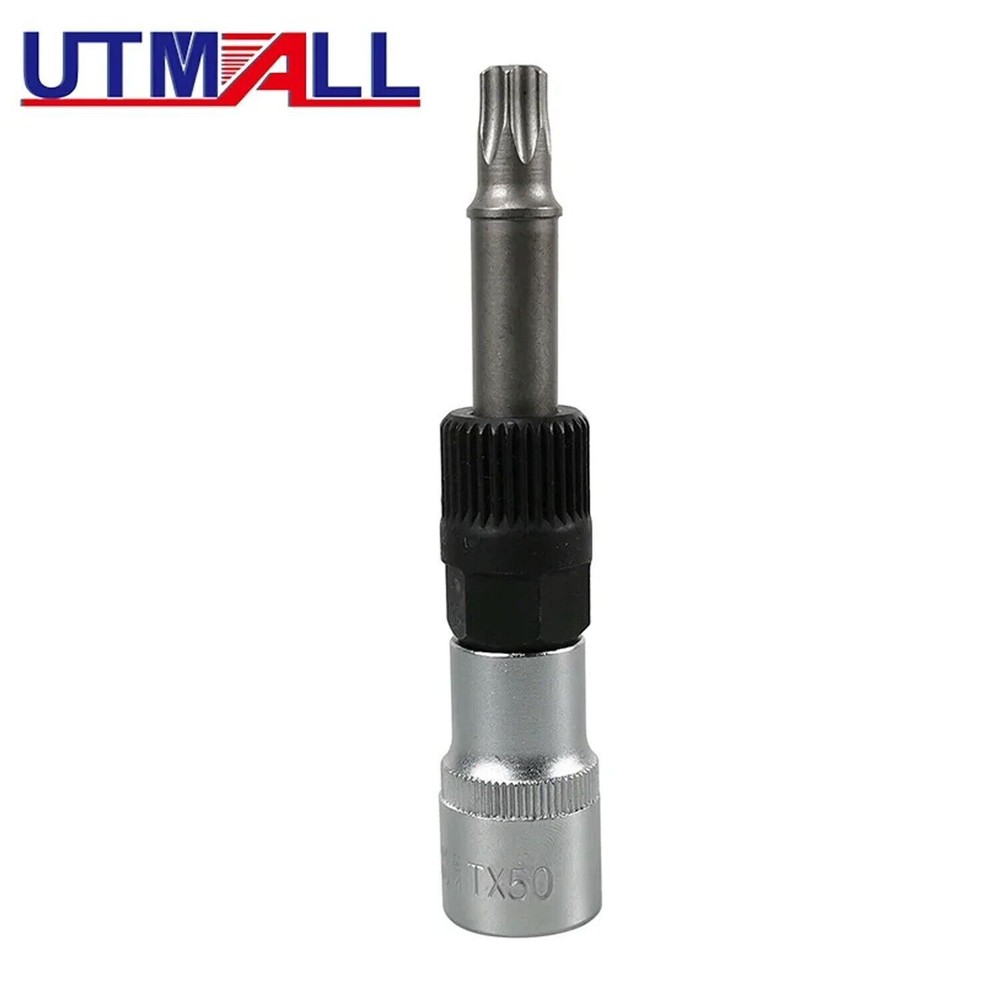 T50/M10 33 Teeth Tool Alternator Pulley Center Bolt Remover Socket Pulley Socket