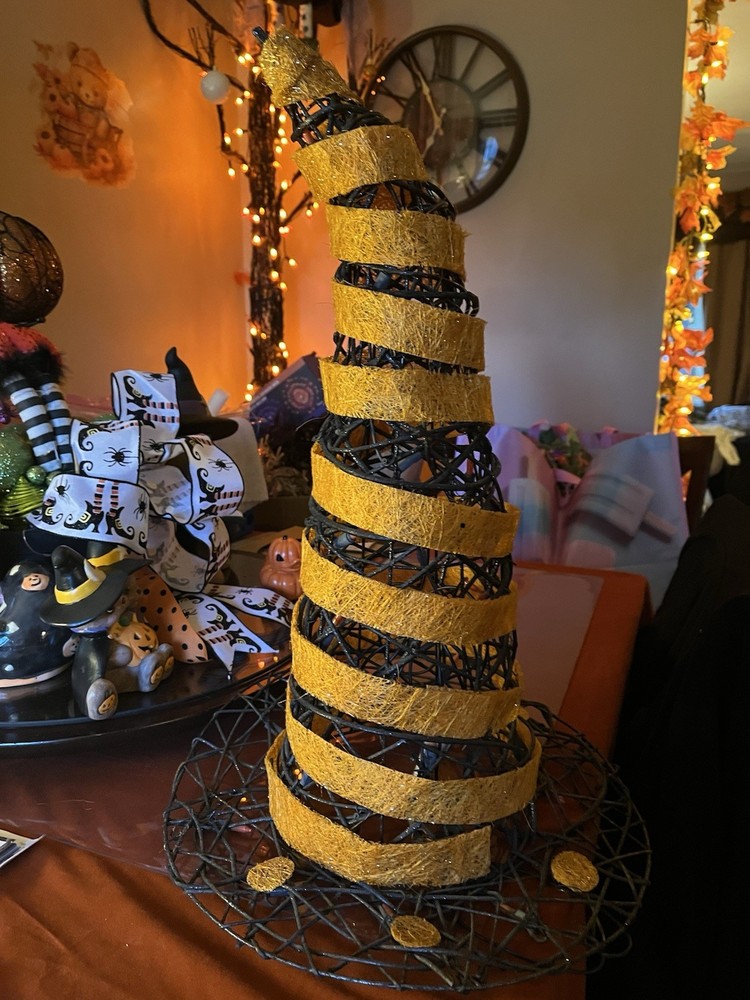 Halloween Witch Hat Decorative 22inches Tall