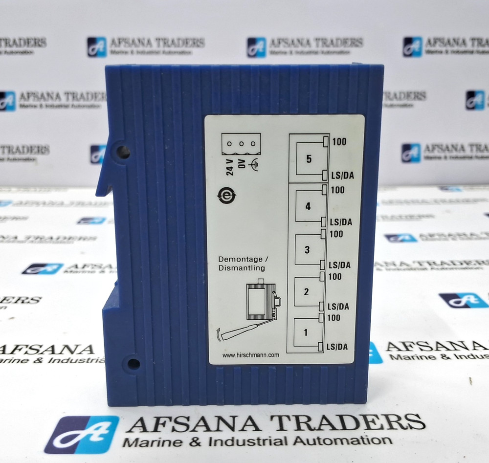 HIRSCHMANN SPIDER 5TX RAIL SWITCH
