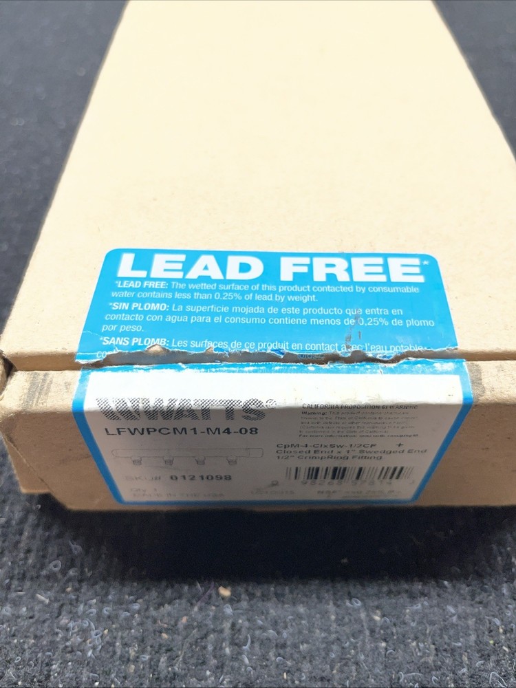 Watts LFWPCM1-M4-08 Manifold