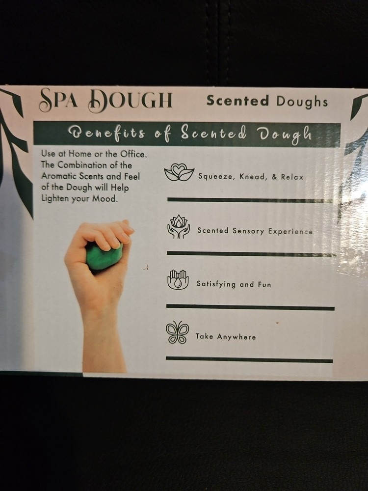 CREATIVE KIDS 6 PC Spa Dough Scented Dough Set, Aromatherapy