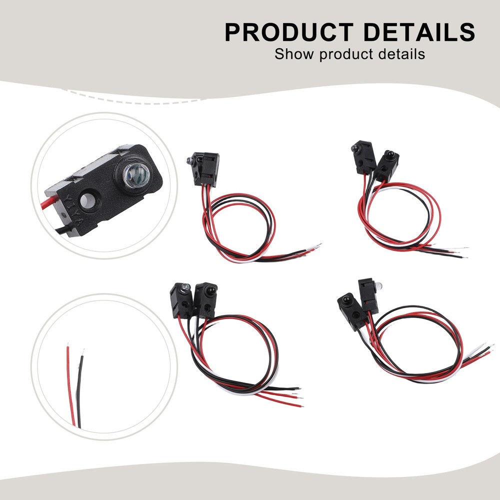 InfrFor ared Photoelectric Sensor QT30CM 4 Set for Precise Object Detection
