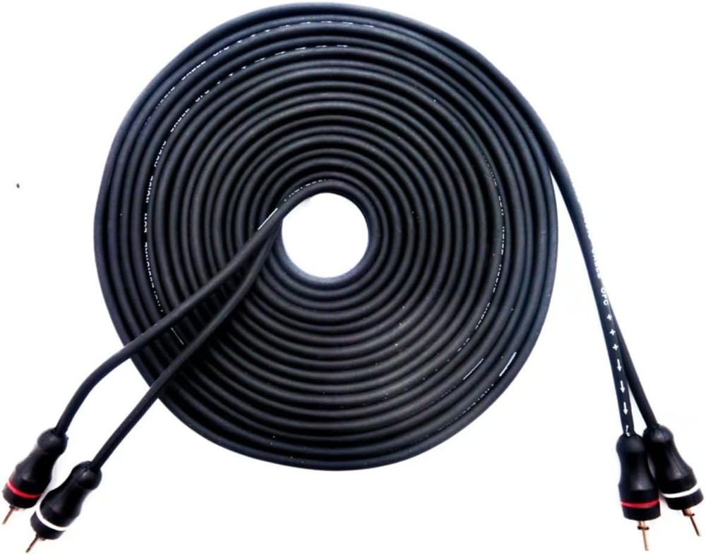 10 Gauge Amplifier Wiring Kit - Includes RCA, Fuse, and Easy Install Features