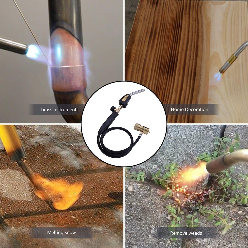 Professional Brass Welding Torch - Portable Design