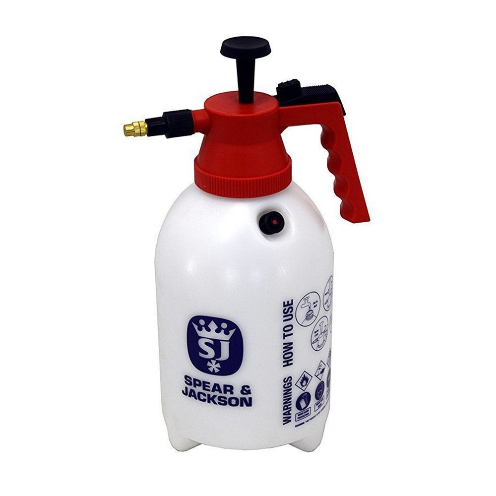 Spear & Jackson 2 Litre Pump Action Pressure Sprayer Adjustable 2LPAPS