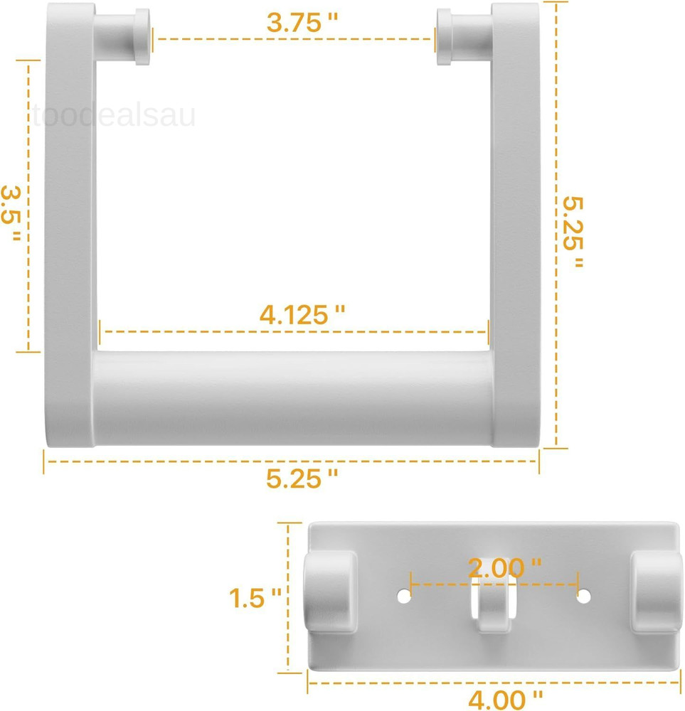 Cooler Handle and Screws,Replacement White Plastic See description