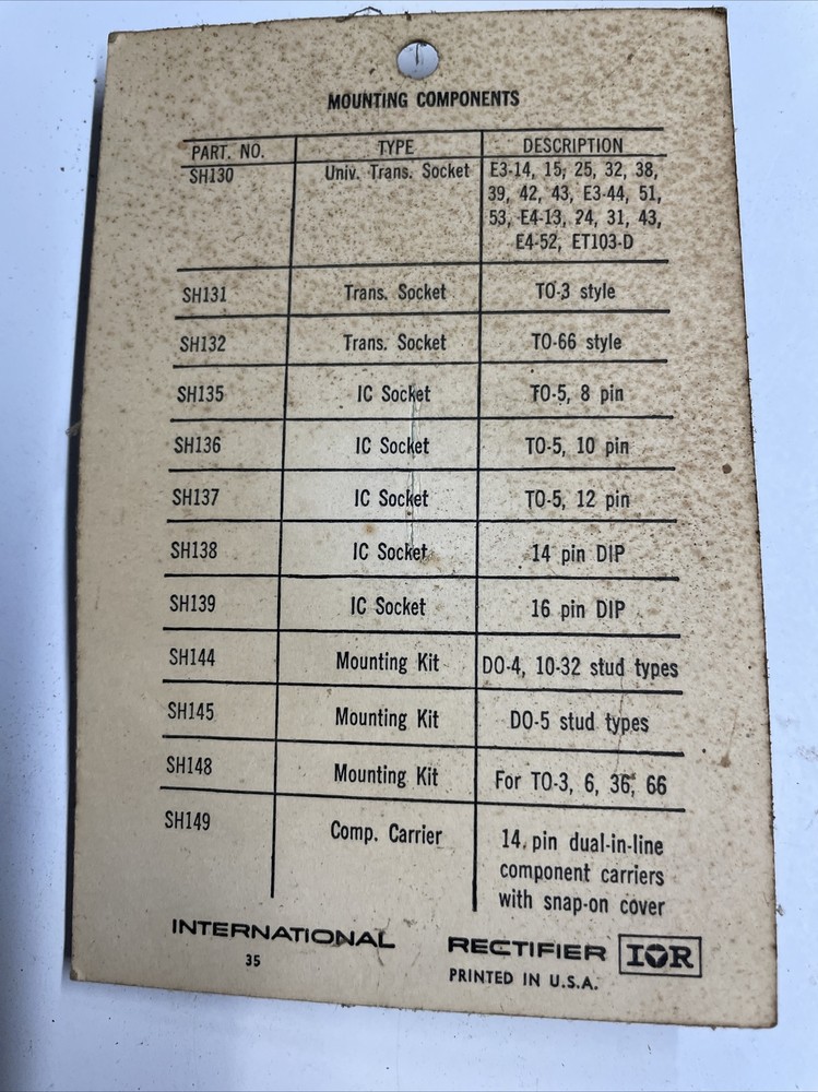 Vintage SH138- C 14 pin DIP Socket
