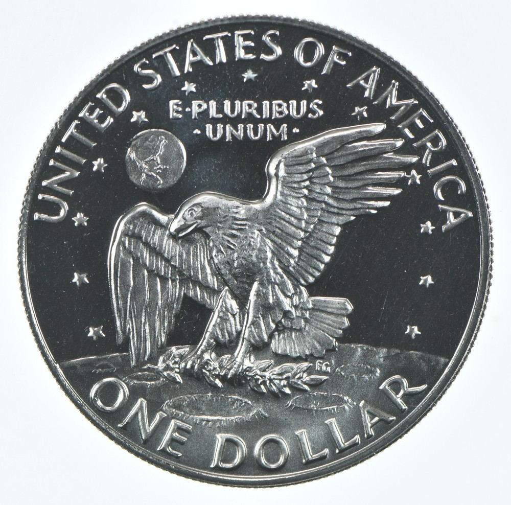 1973-S Eisenhower $1 CLAD Proof