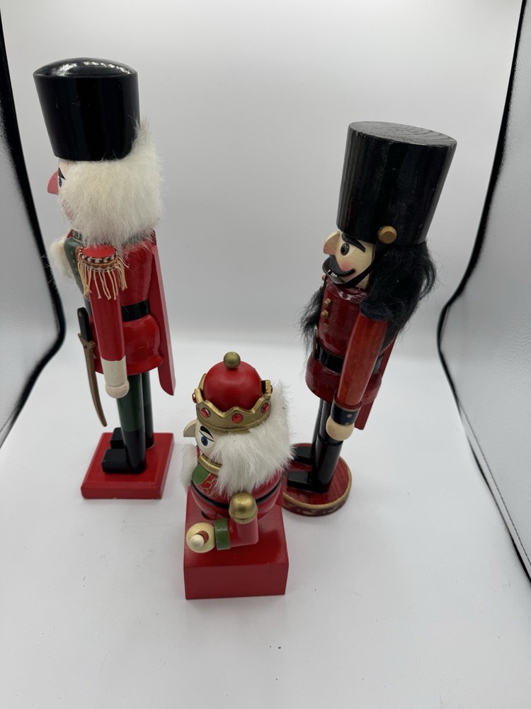 3-nutcracker Soldier And Count Down To Christmas Nutcracker Bundle Deal