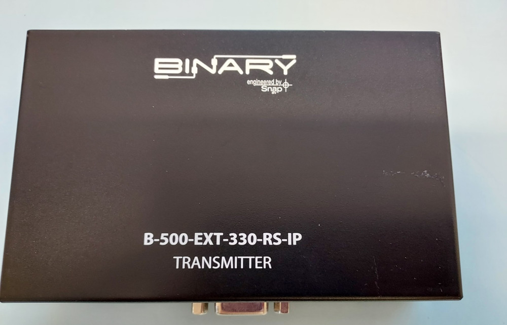 Binary B-500-EXT-330-RS-IP Transmitter ONLY NO POWER SUPPLY