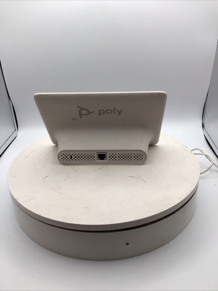 HP Poly TC8 8" Video Conferencing Touch Control Interface Testing Working Used
