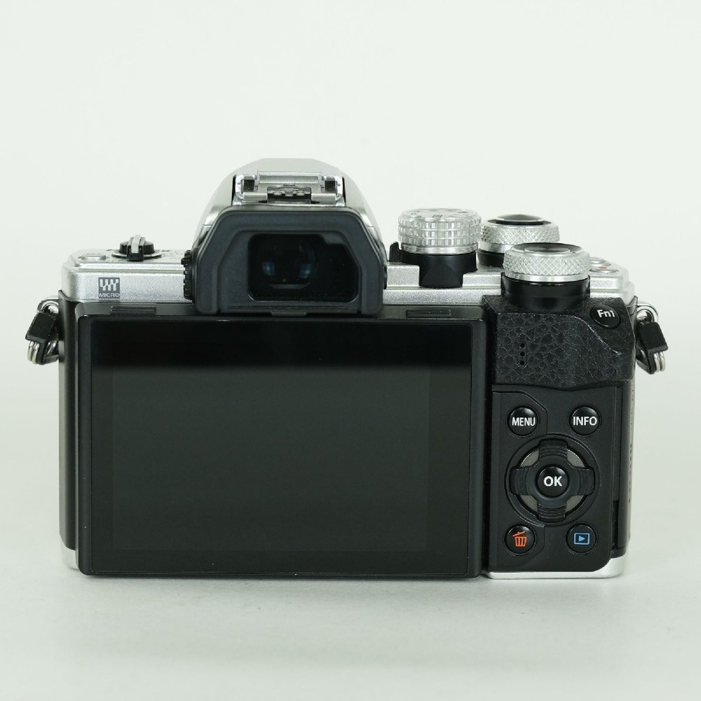 Olympus OM-D E-M10 Mark II Body Silver Mirrorless Camera