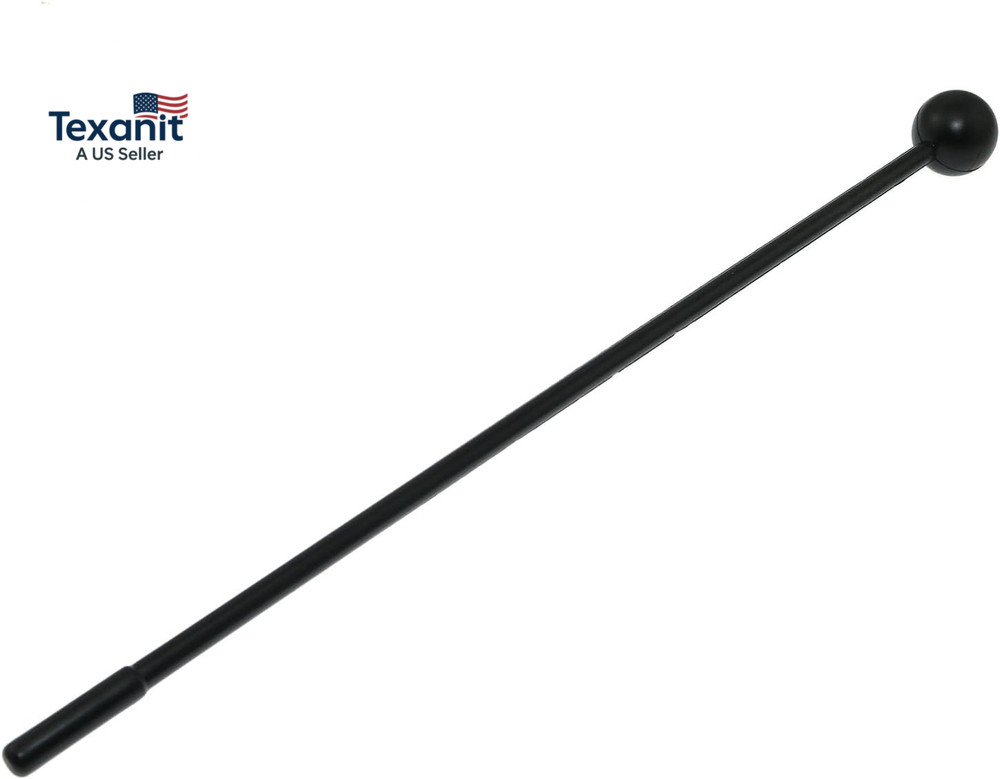 6PCS Plastic Solid Mallets Percussion Hammer Drumsticks for Xylophone Glockenspi