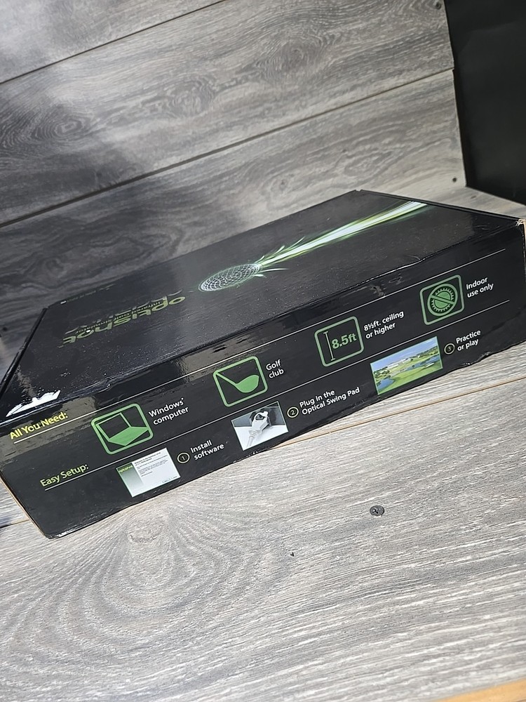 Optishot DancinDogg Infrared Golf Simulator Swing Analysis Missing Cable