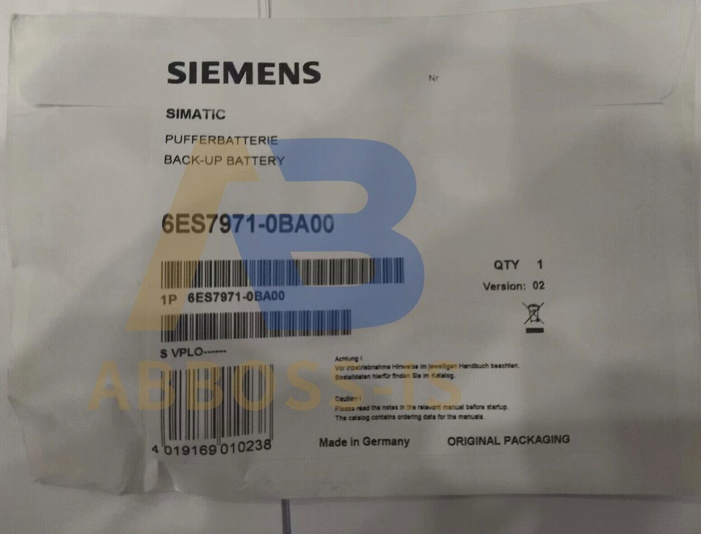 6ES7971-0BA00 1PCS NEW SIEMENS 6ES7 971-0BA00 BATTERY   Fast delivery