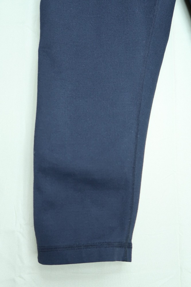 Zella Solid Black Cropped Capri Athletic Leggings Vented Side Womens Size Medium