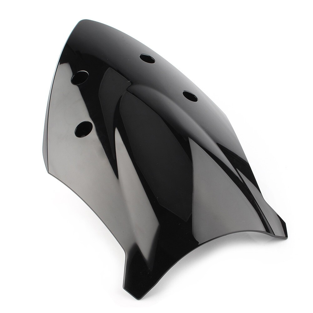Front Windshield Windscreen Motorcycle Fit SUZUKI GSX-S1000F 2015-2018 Black ABS