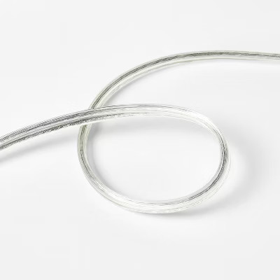 Ceramic Lamp Base with Reactive Glaze White - Threshold designed with Studio