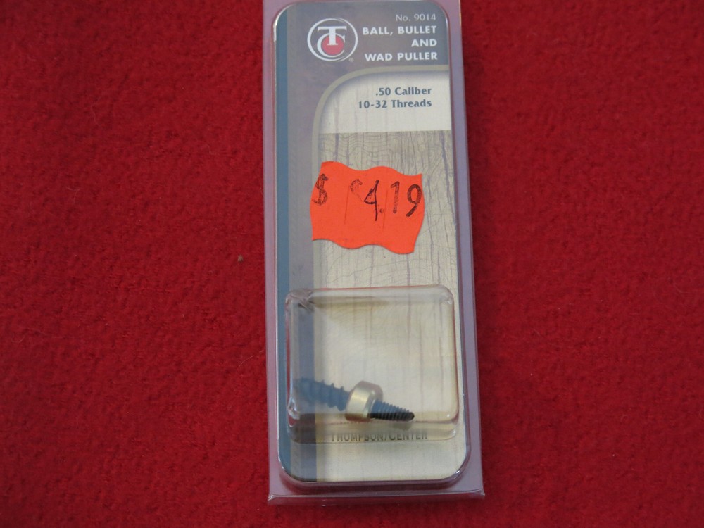 Thompson/Center.50 Cal 10-32 Thread Ball, Bullet and Wad Puller