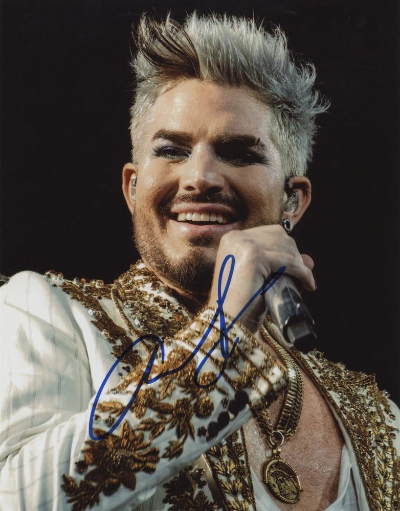 Adam Lambert- Signed Photograph