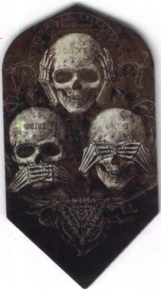 Three Wise Alchemists Slim Dart Flights: 3 per set