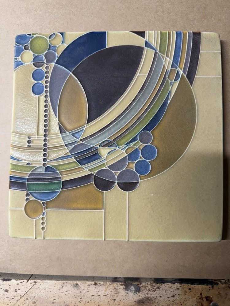 Motawi Tileworks  Frank Lloyd Wright Ballon Tile 8 X 8