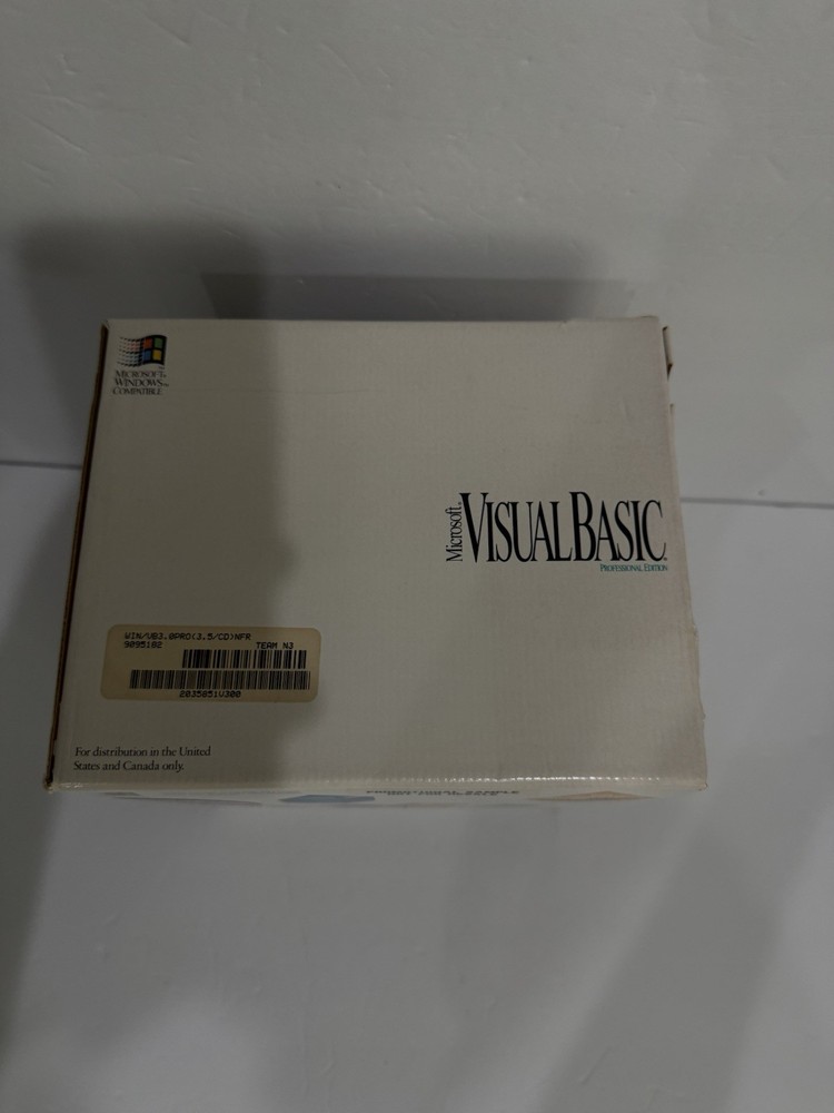 RARE Vintage Microsoft Dev Software Lot Visual Basic C++ FoxPro Promo NFR Box